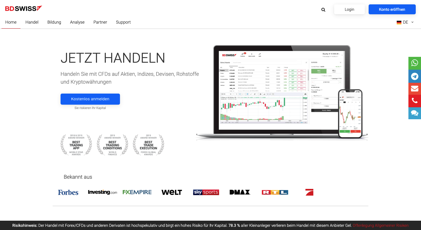 BDSwiss Erfahrungen: Der große Broker Test! 3 BDSwiss Erfahrungen: Der große Broker Test! 3