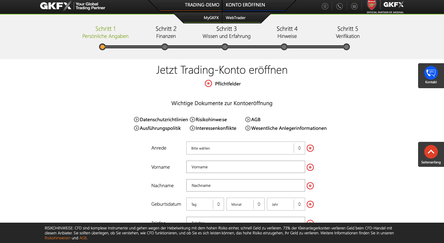 GKFX Erfahrungen: Der große Broker Test! 4